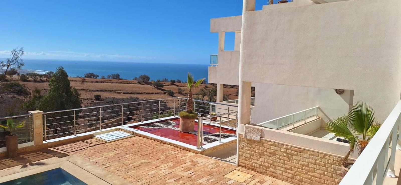 Apartament Taghazout Ocean With Pool , Fitness And Ocean View Zewnętrze zdjęcie