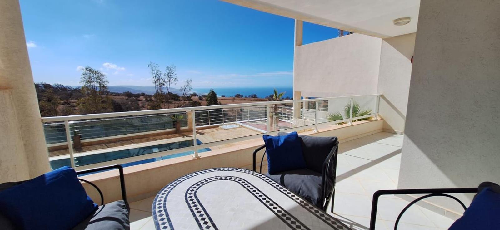 Apartament Taghazout Ocean With Pool , Fitness And Ocean View Zewnętrze zdjęcie