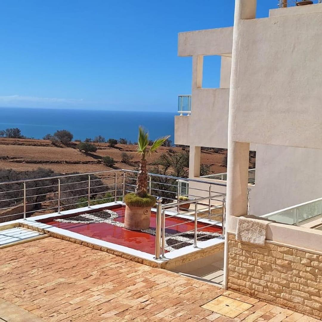 Apartament Taghazout Ocean With Pool , Fitness And Ocean View Zewnętrze zdjęcie