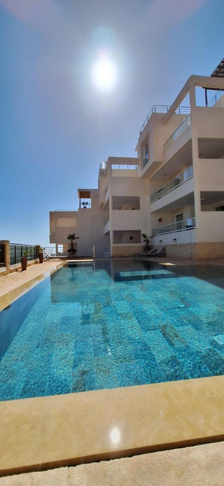 Apartament Taghazout Ocean With Pool , Fitness And Ocean View Zewnętrze zdjęcie